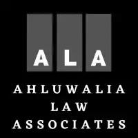 Logo of Ahluwalia Law Associates with 