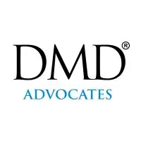 DMD Advocates logo with bold black 