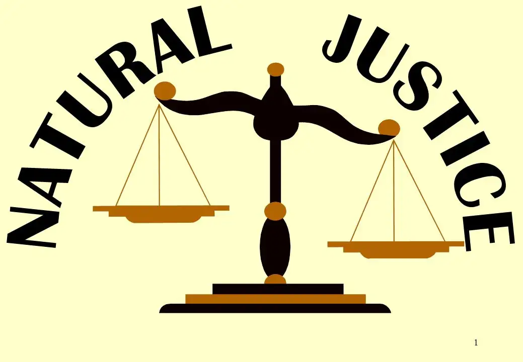 Relevance Principles of Natural Justice in the Past and Present