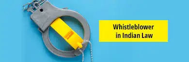 Handcuffs with a yellow whistle inside on a blue background. Text reads 