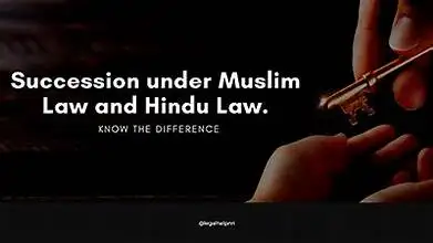 COMPARATIVE ANALYSIS OF SUCCESSION PRINCIPLES IN HINDU AND MUSLIM LAWS 
