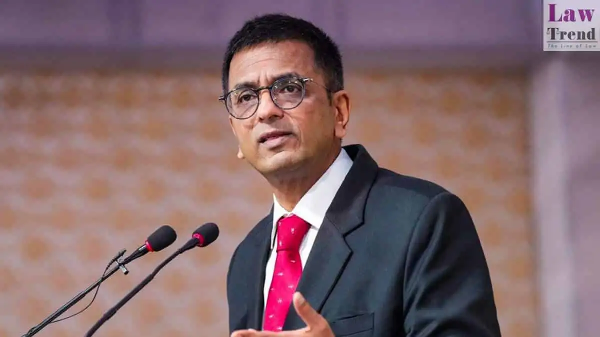 CONSTANT TUSSLE OVER WHO GETS ULTIMATE CONTROL OVER APPOINTMENT OF JUDGES: CJI DY CHANDRACHUD