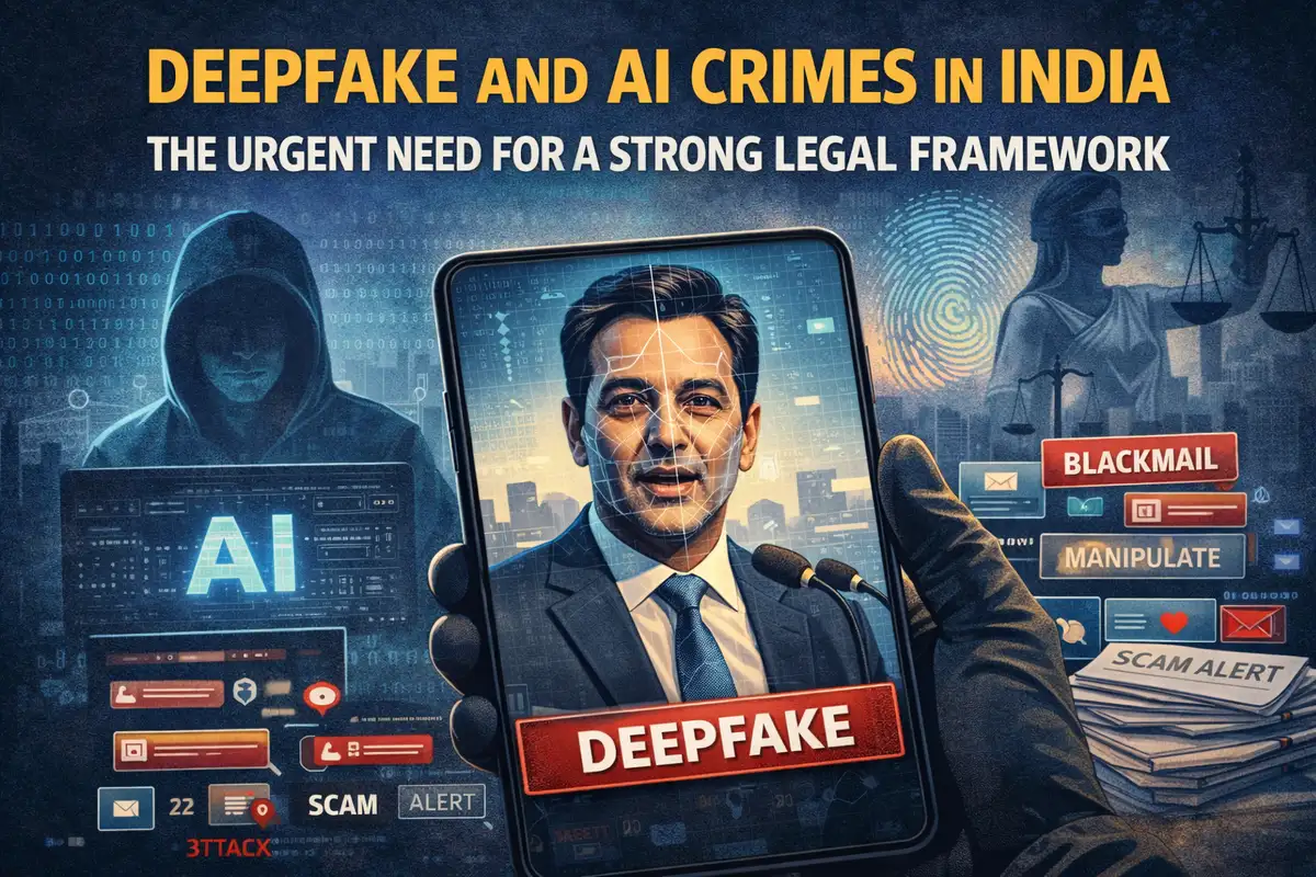 DEEPFAKE AND AI CRIMES IN INDIA: THE URGENT NEED FOR A STRONG LEGAL FRAMEWORK